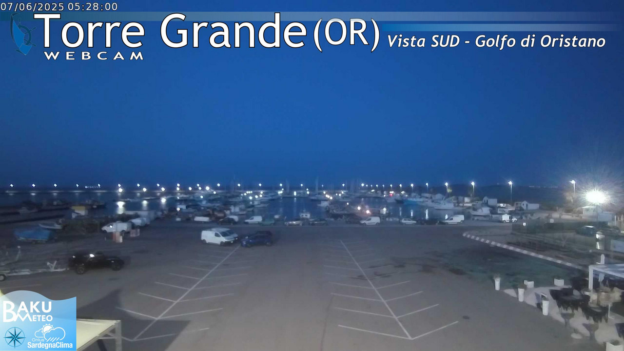 time-lapse frame, Torre Grande webcam