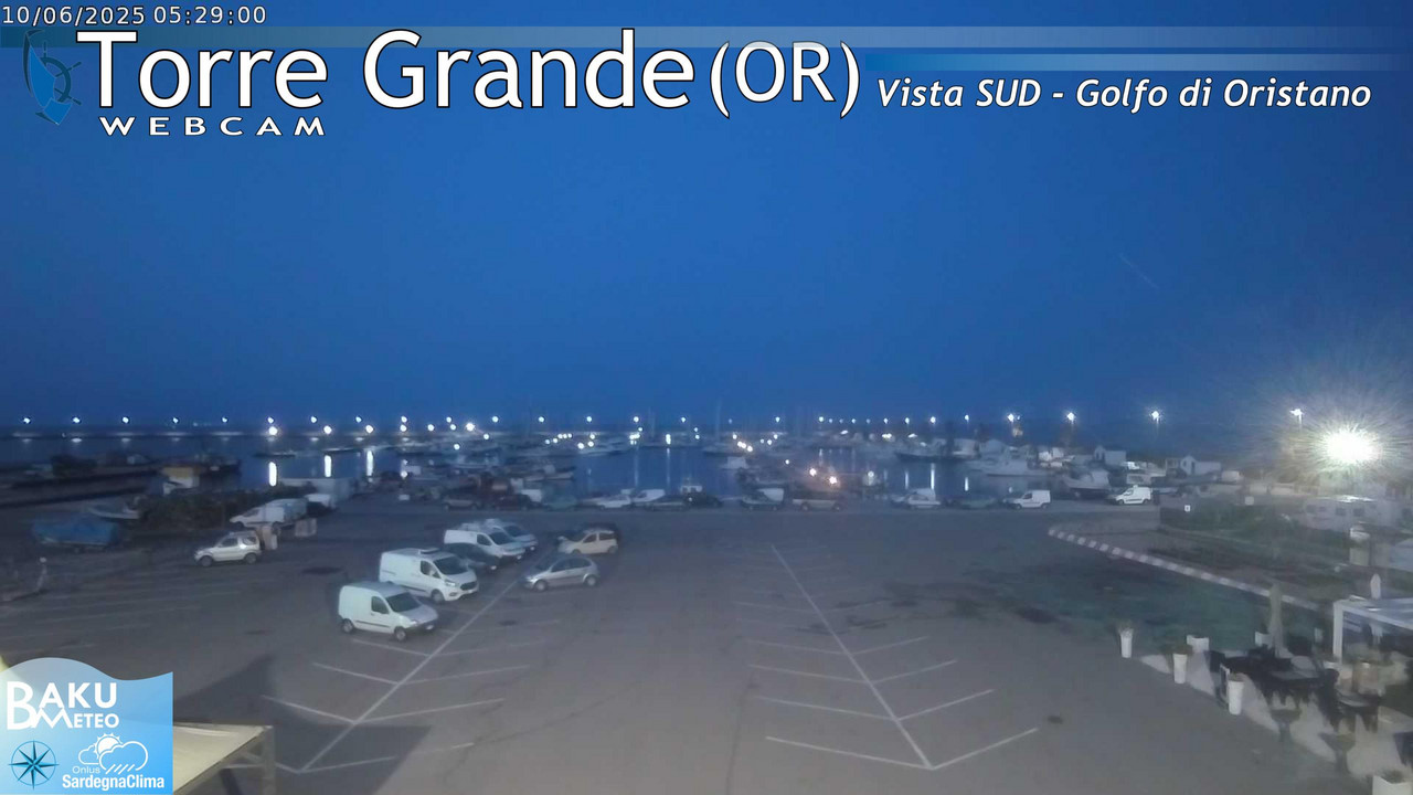 time-lapse frame, Torre Grande webcam