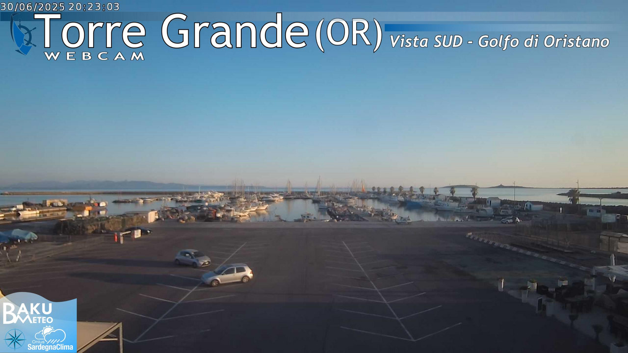 time-lapse frame, Torre Grande webcam