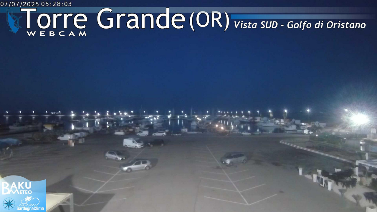 time-lapse frame, Torre Grande webcam