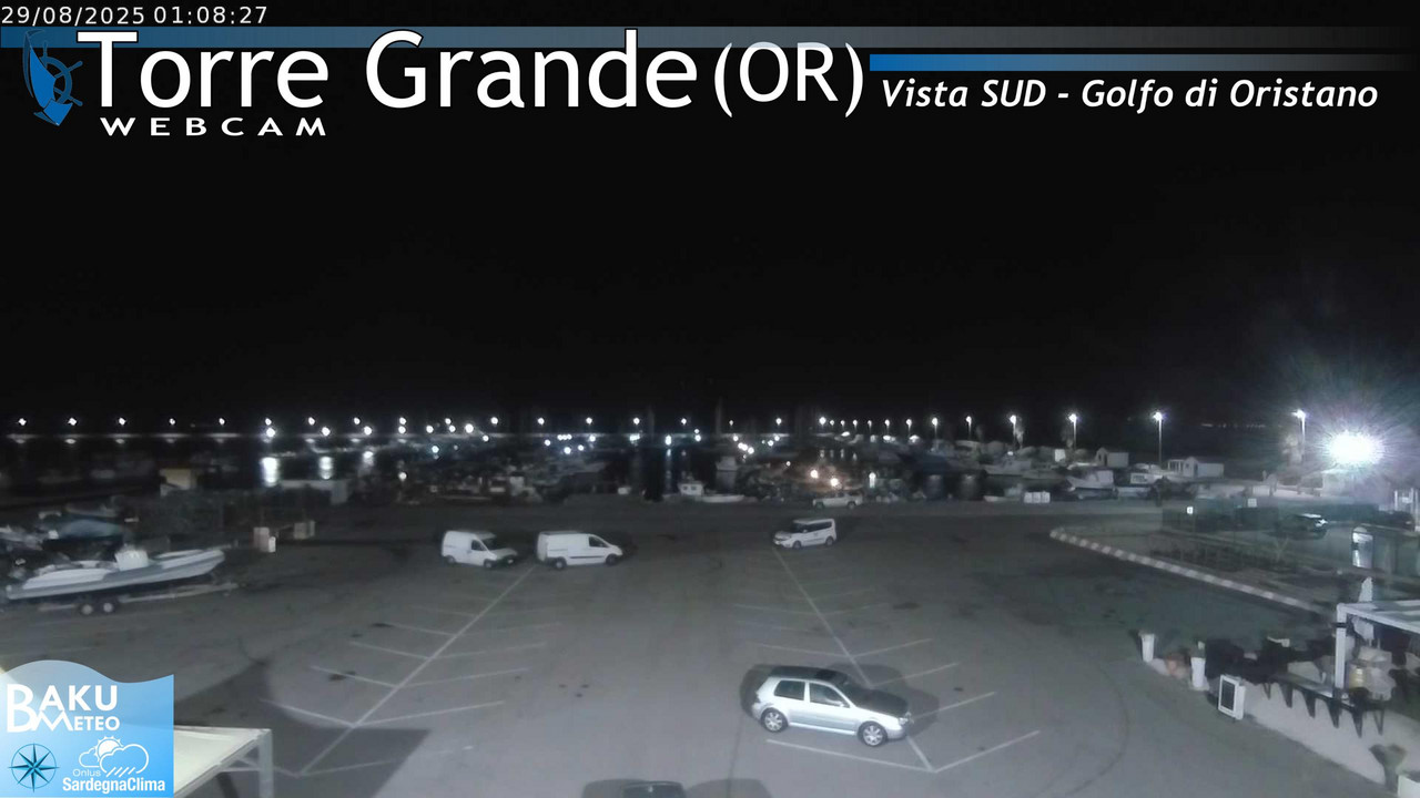 time-lapse frame, Torre Grande webcam