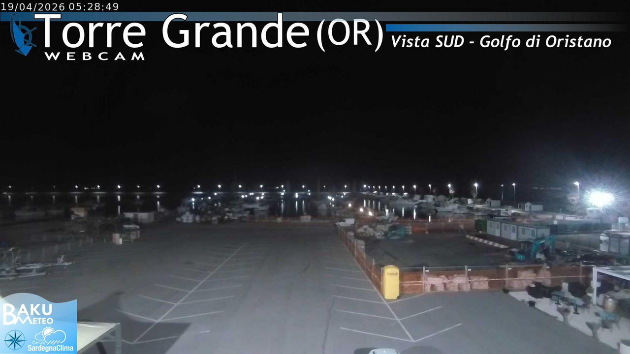 time-lapse frame, Torre Grande webcam