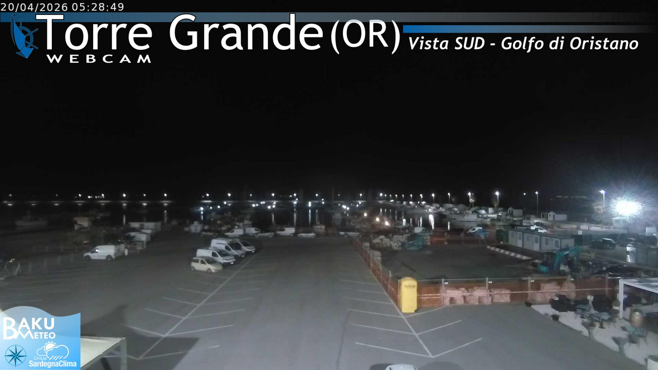 time-lapse frame, Torre Grande webcam