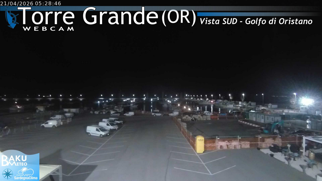 time-lapse frame, Torre Grande webcam