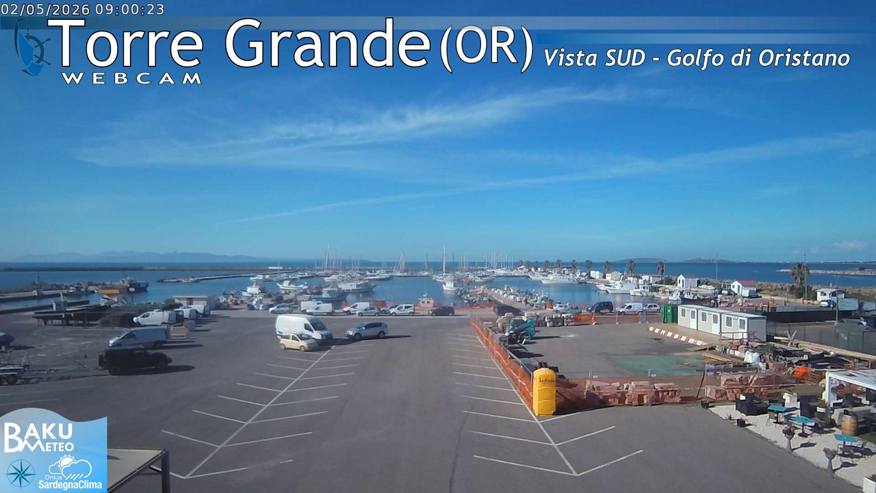 time-lapse frame, Torre Grande webcam