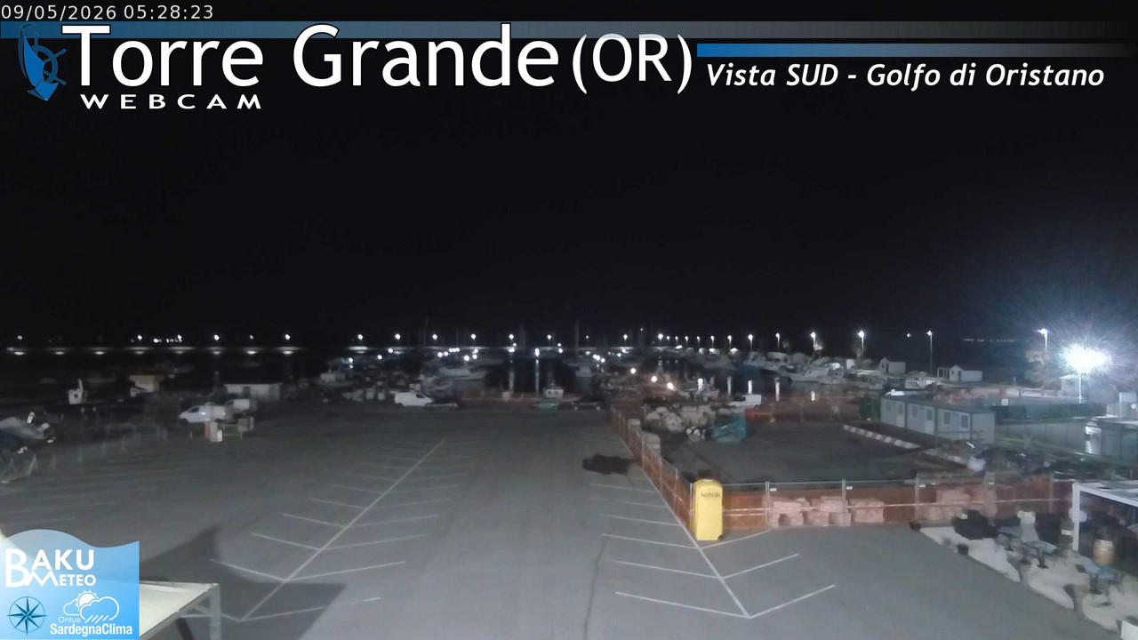 time-lapse frame, Torre Grande webcam