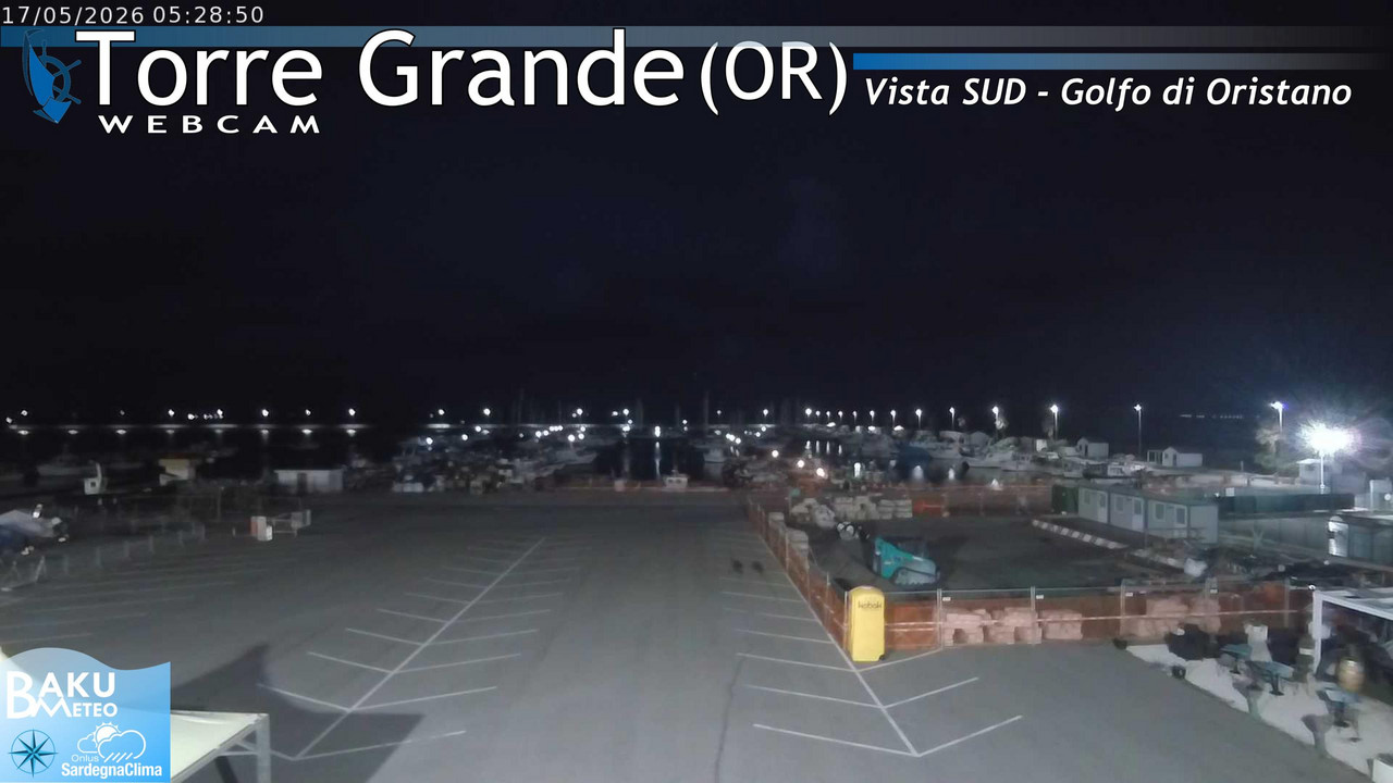 time-lapse frame, Torre Grande webcam