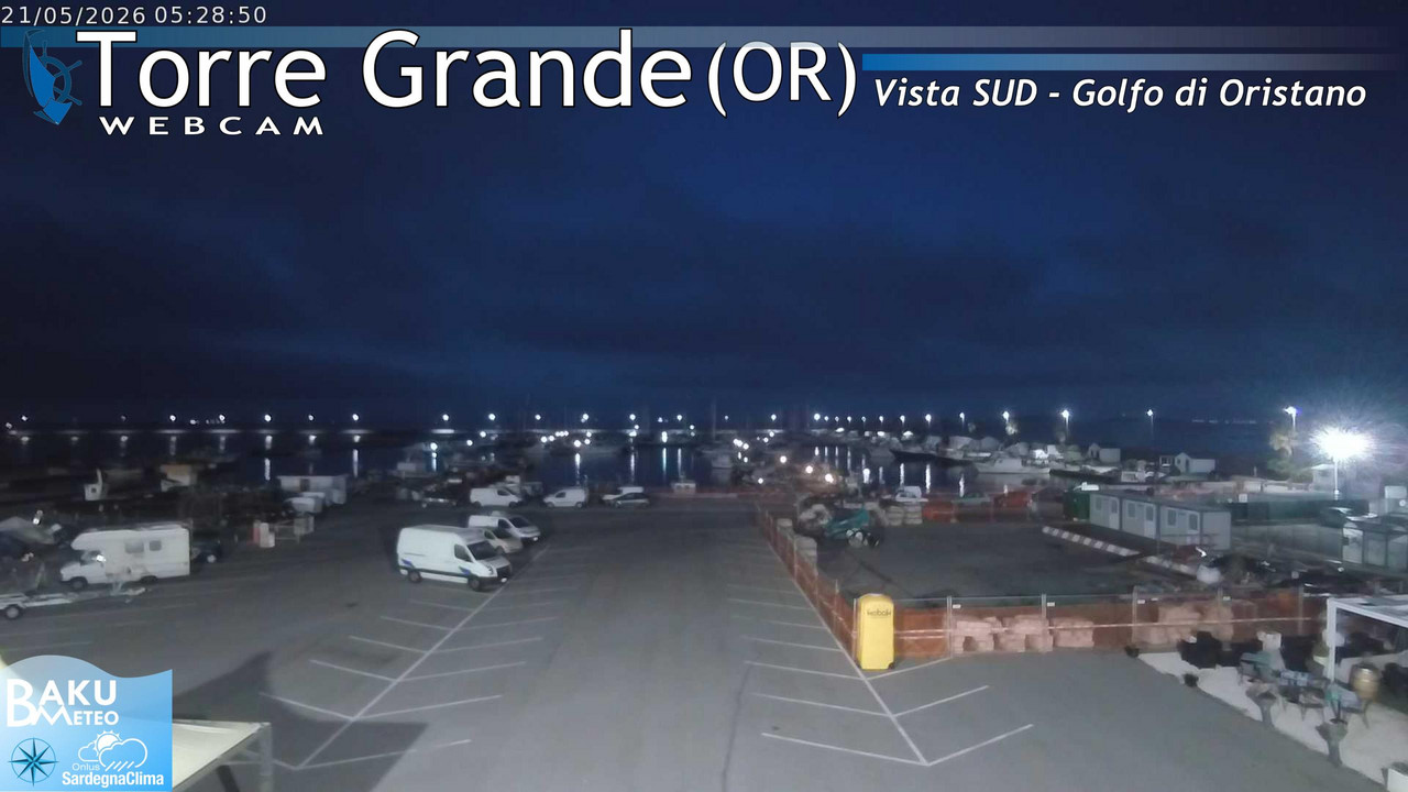 time-lapse frame, Torre Grande webcam
