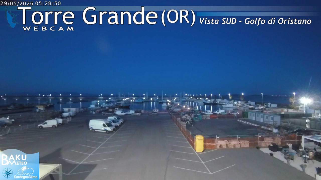 time-lapse frame, Torre Grande webcam