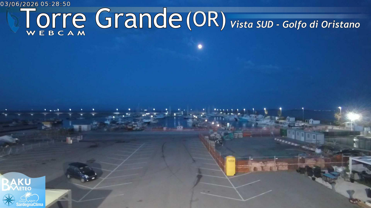time-lapse frame, Torre Grande webcam