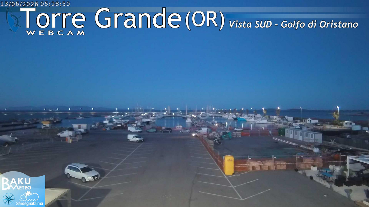 time-lapse frame, Torre Grande webcam