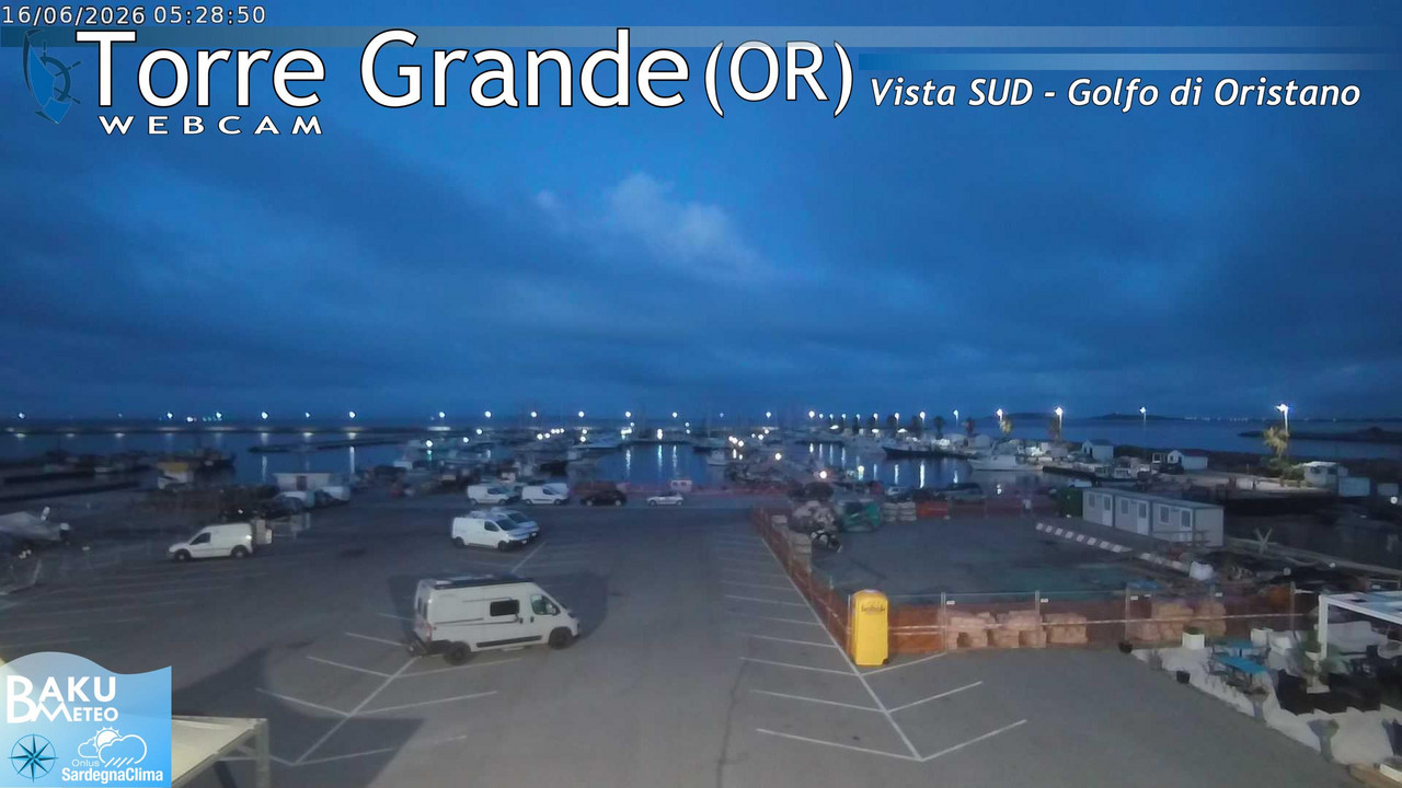 time-lapse frame, Torre Grande webcam