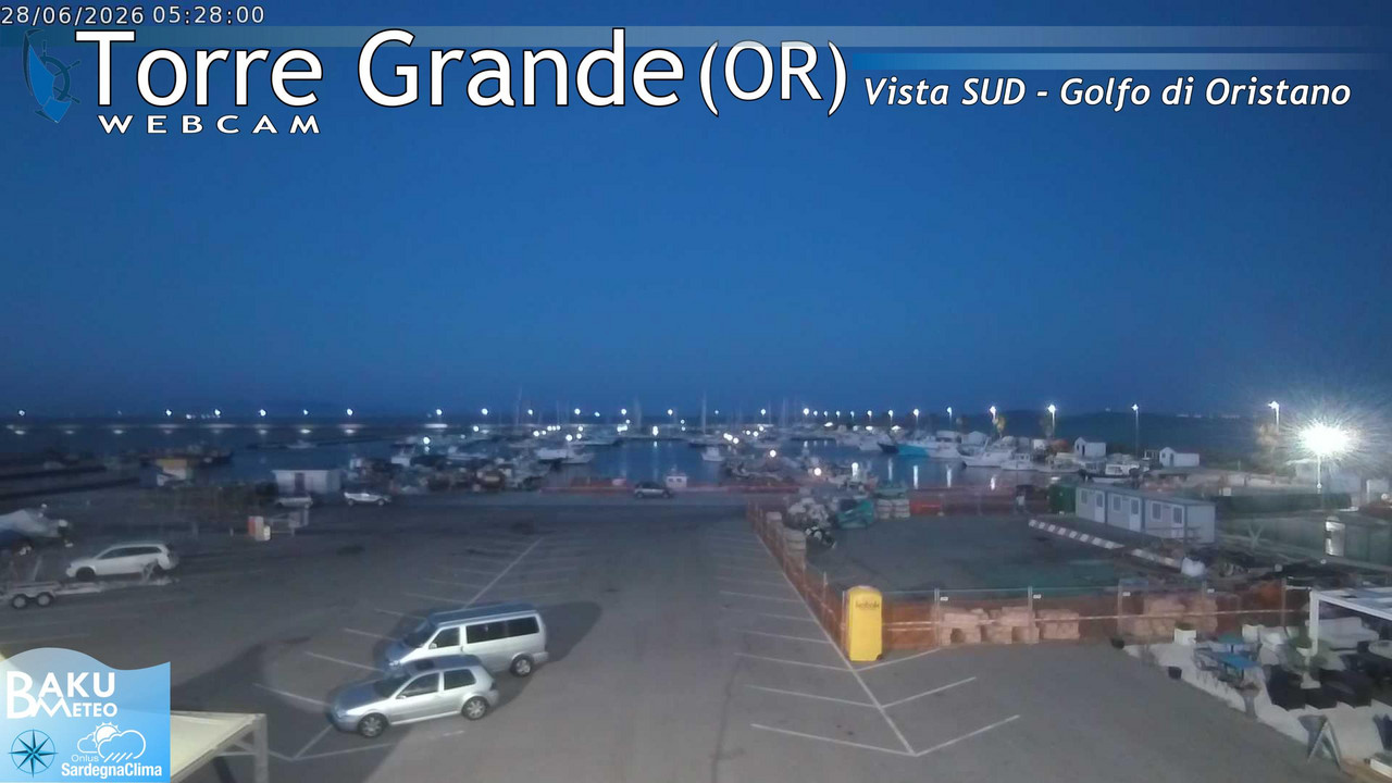 time-lapse frame, Torre Grande webcam