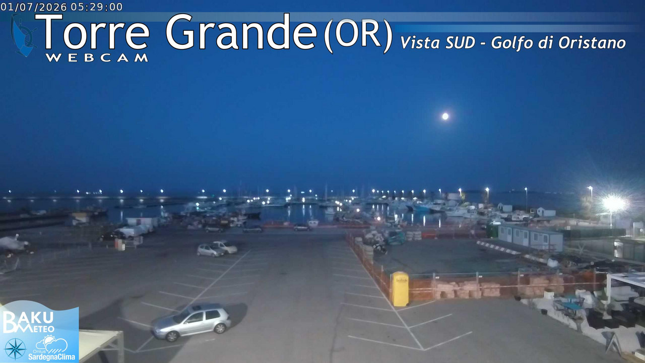 time-lapse frame, Torre Grande webcam