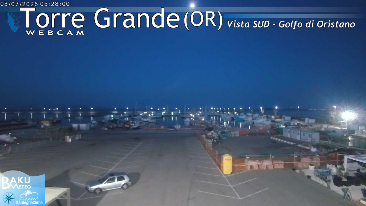 time-lapse frame, Torre Grande webcam