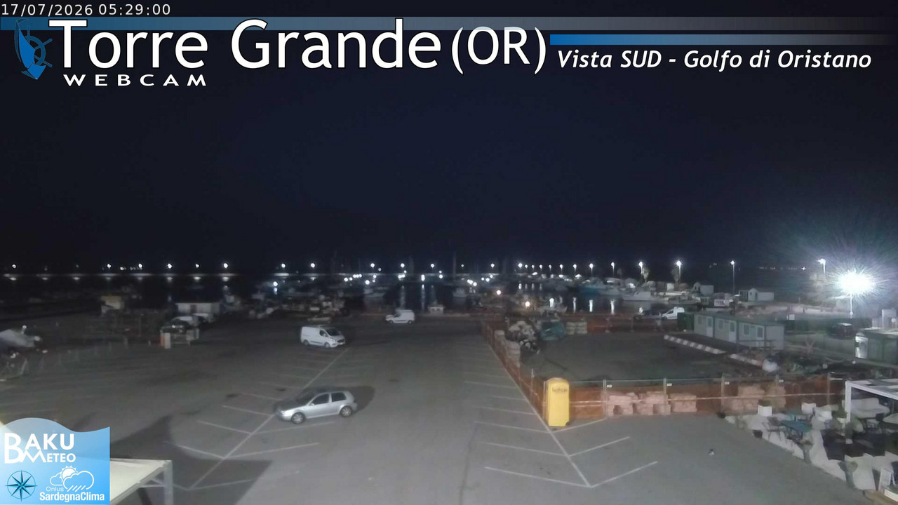 time-lapse frame, Torre Grande webcam