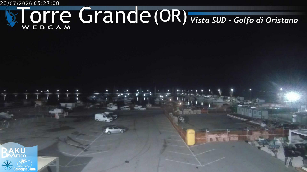 time-lapse frame, Torre Grande webcam
