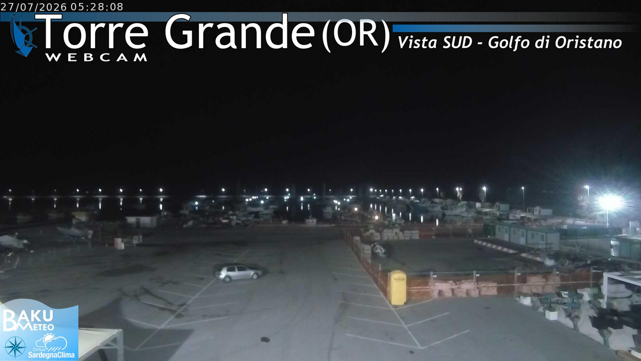 time-lapse frame, Torre Grande webcam