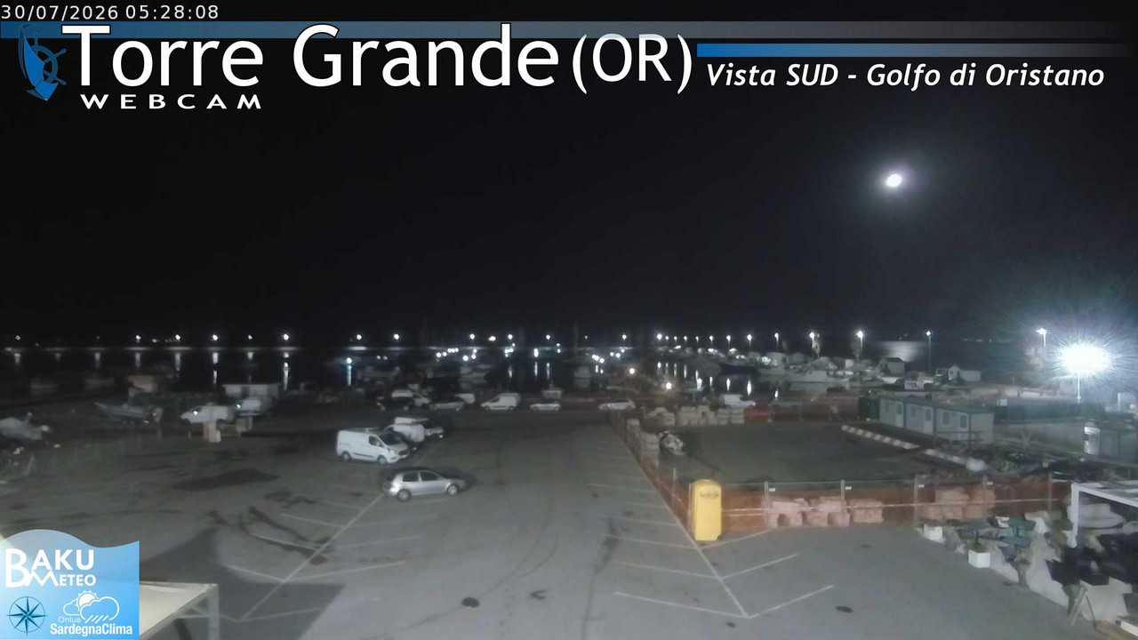 time-lapse frame, Torre Grande webcam