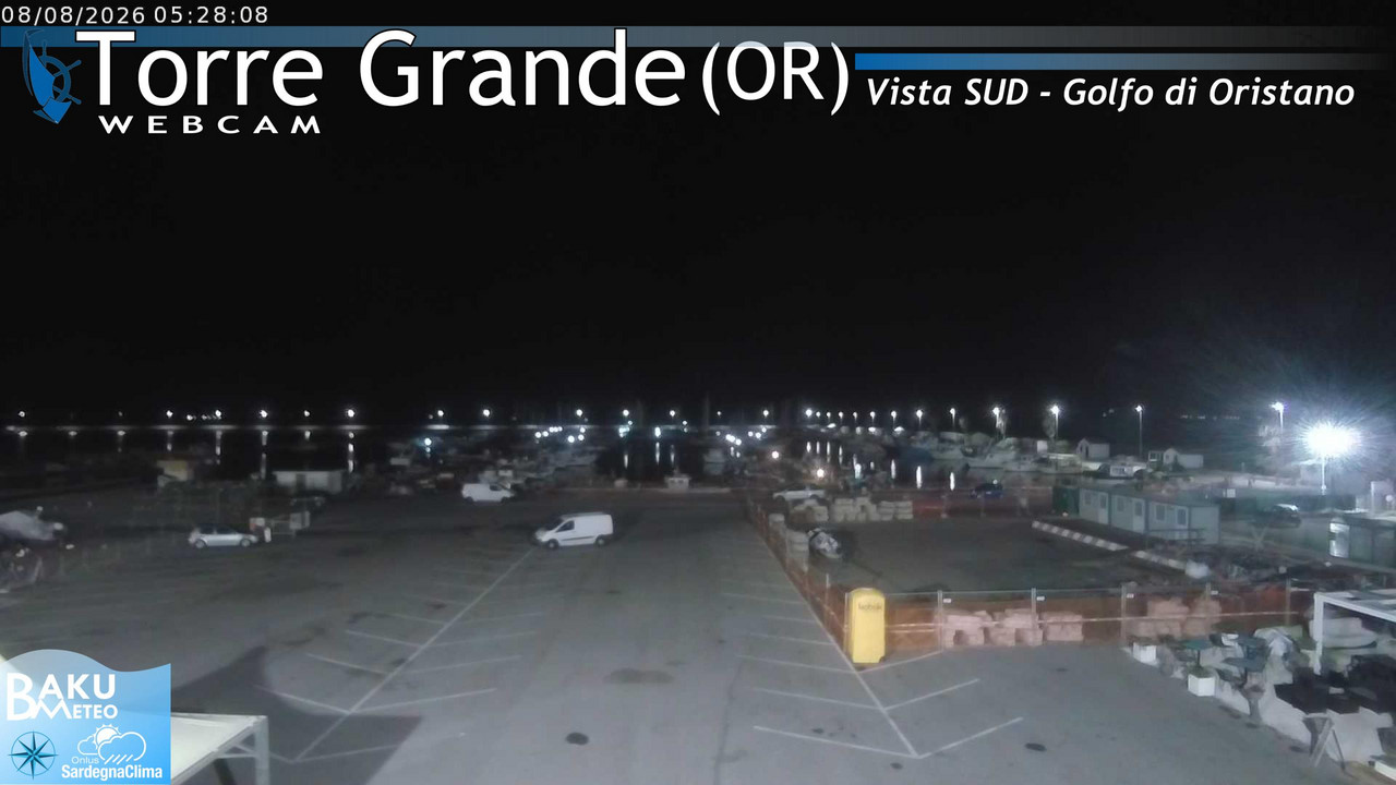 time-lapse frame, Torre Grande webcam