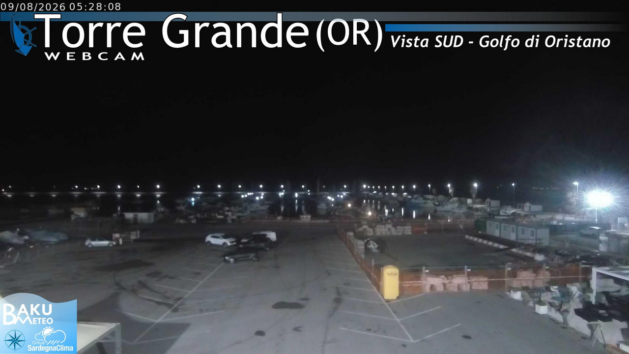 time-lapse frame, Torre Grande webcam