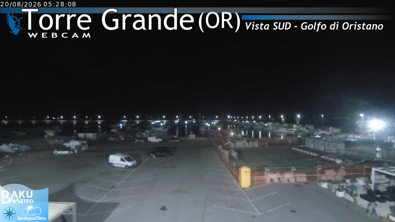 time-lapse frame, Torre Grande webcam
