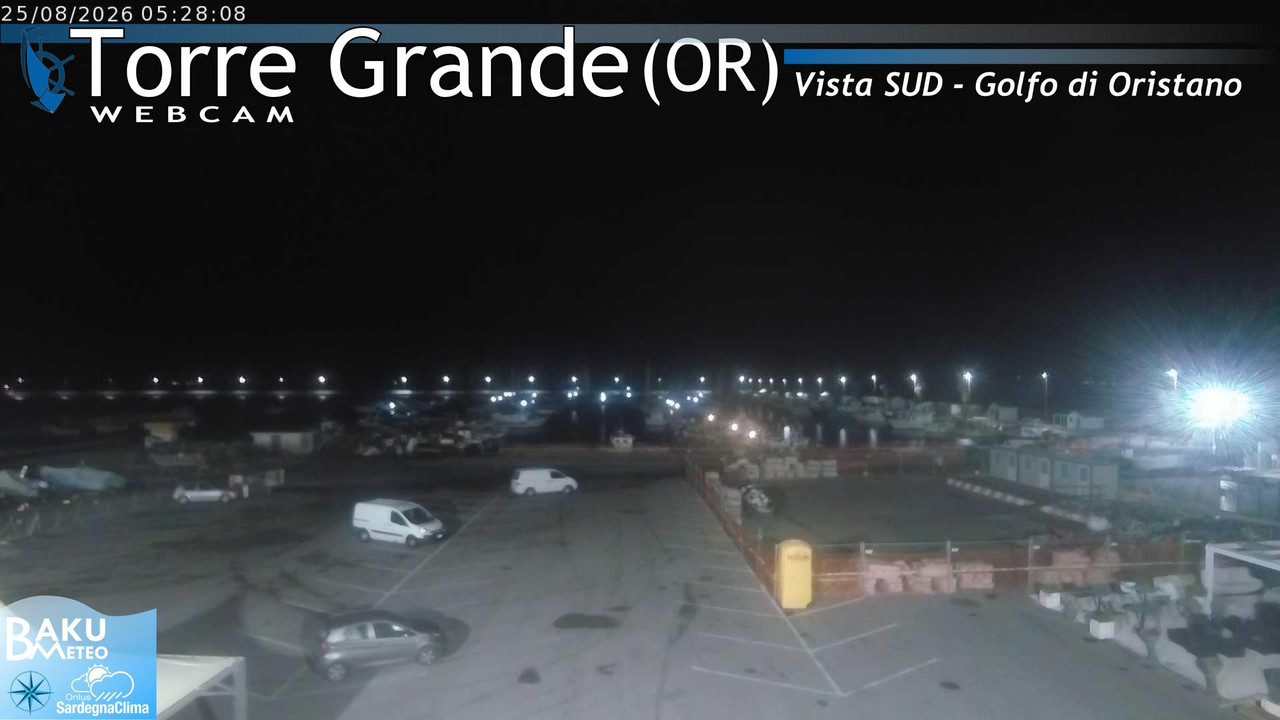 time-lapse frame, Torre Grande webcam