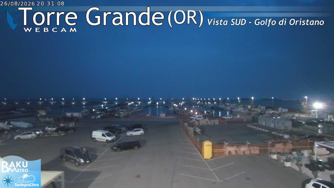 time-lapse frame, Torre Grande webcam