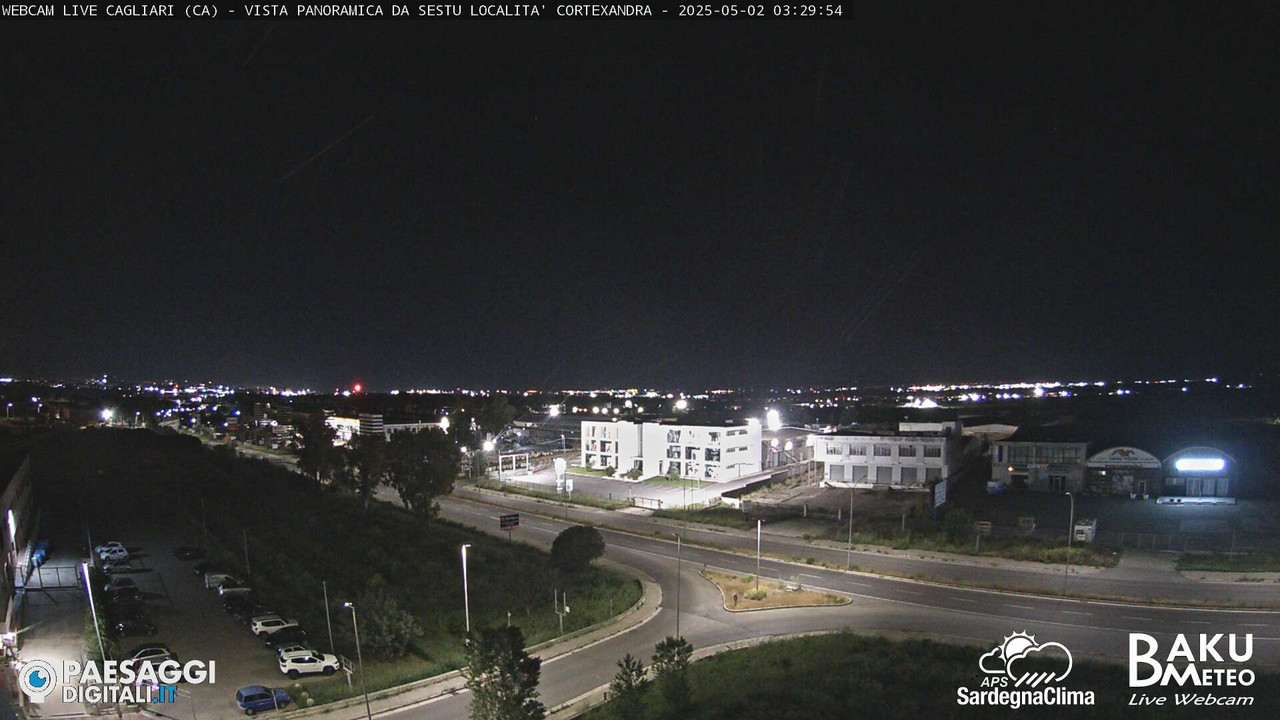 time-lapse frame, Sestu Cortexandra webcam