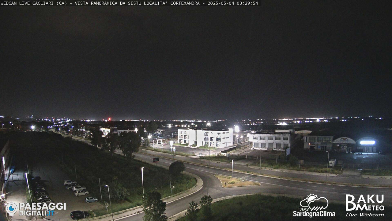 time-lapse frame, Sestu Cortexandra webcam