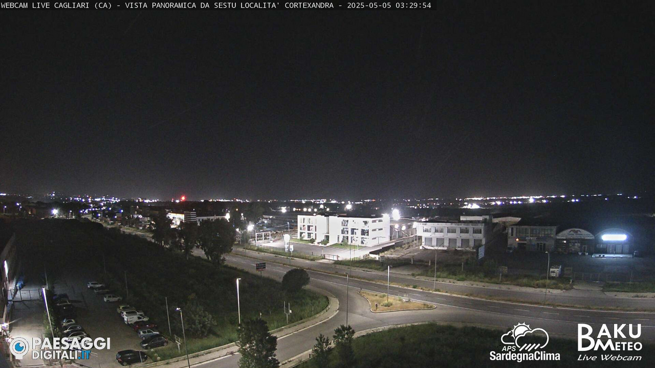 time-lapse frame, Sestu Cortexandra webcam