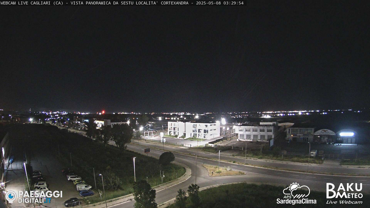 time-lapse frame, Sestu Cortexandra webcam