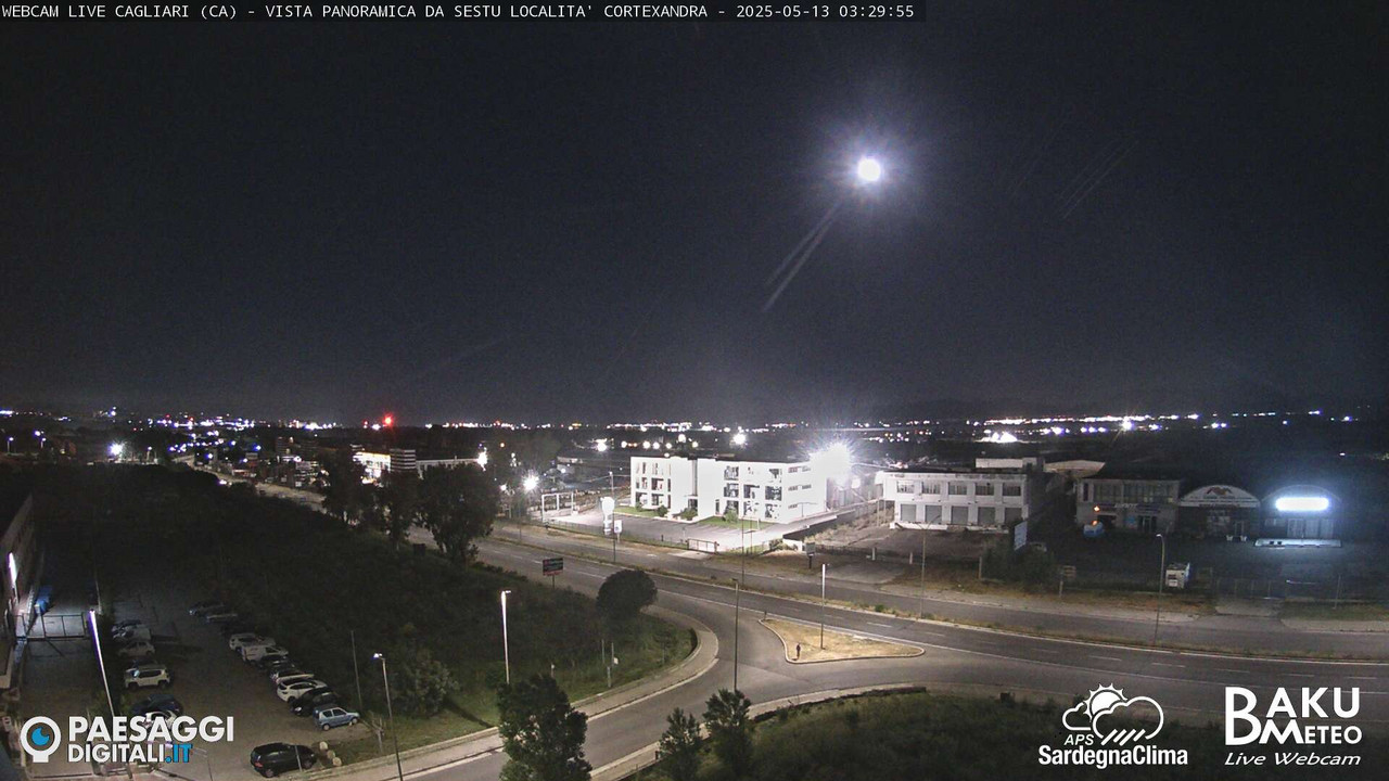 time-lapse frame, Sestu Cortexandra webcam