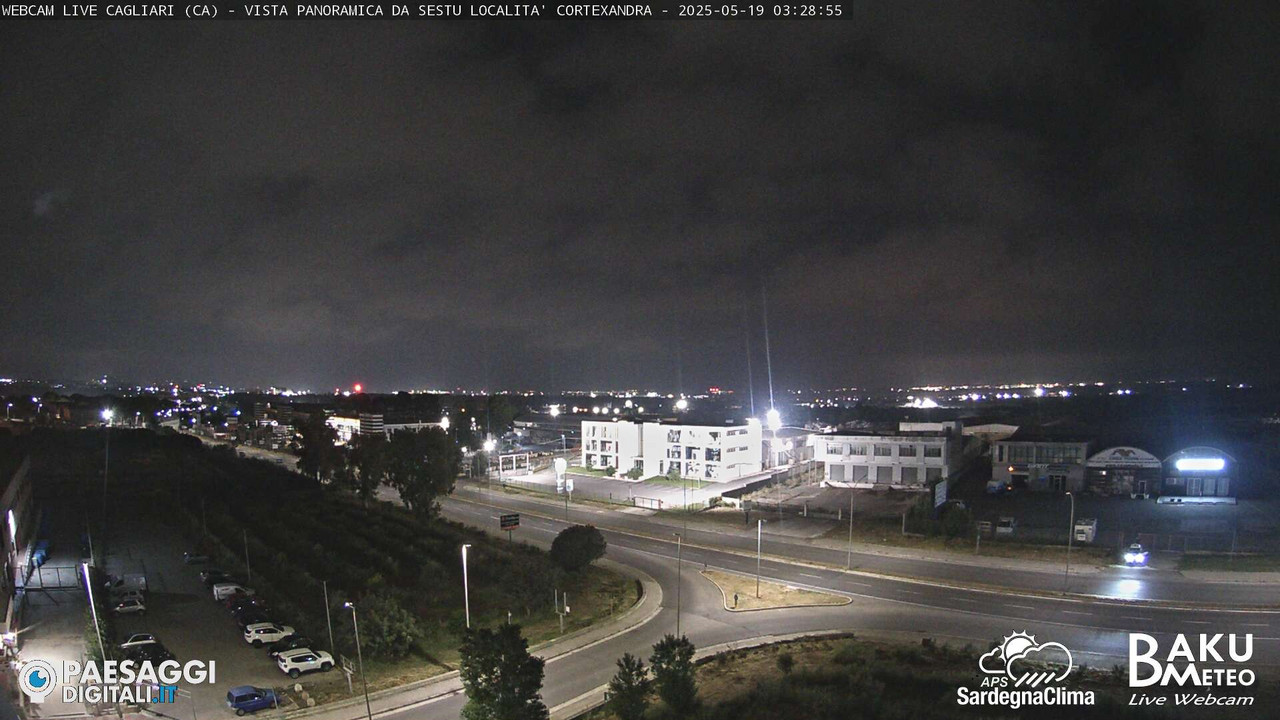 time-lapse frame, Sestu Cortexandra webcam
