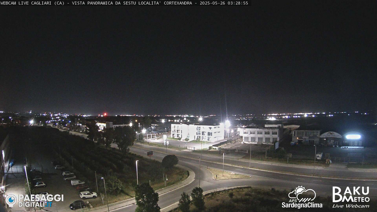 time-lapse frame, Sestu Cortexandra webcam