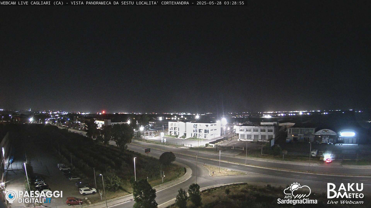 time-lapse frame, Sestu Cortexandra webcam
