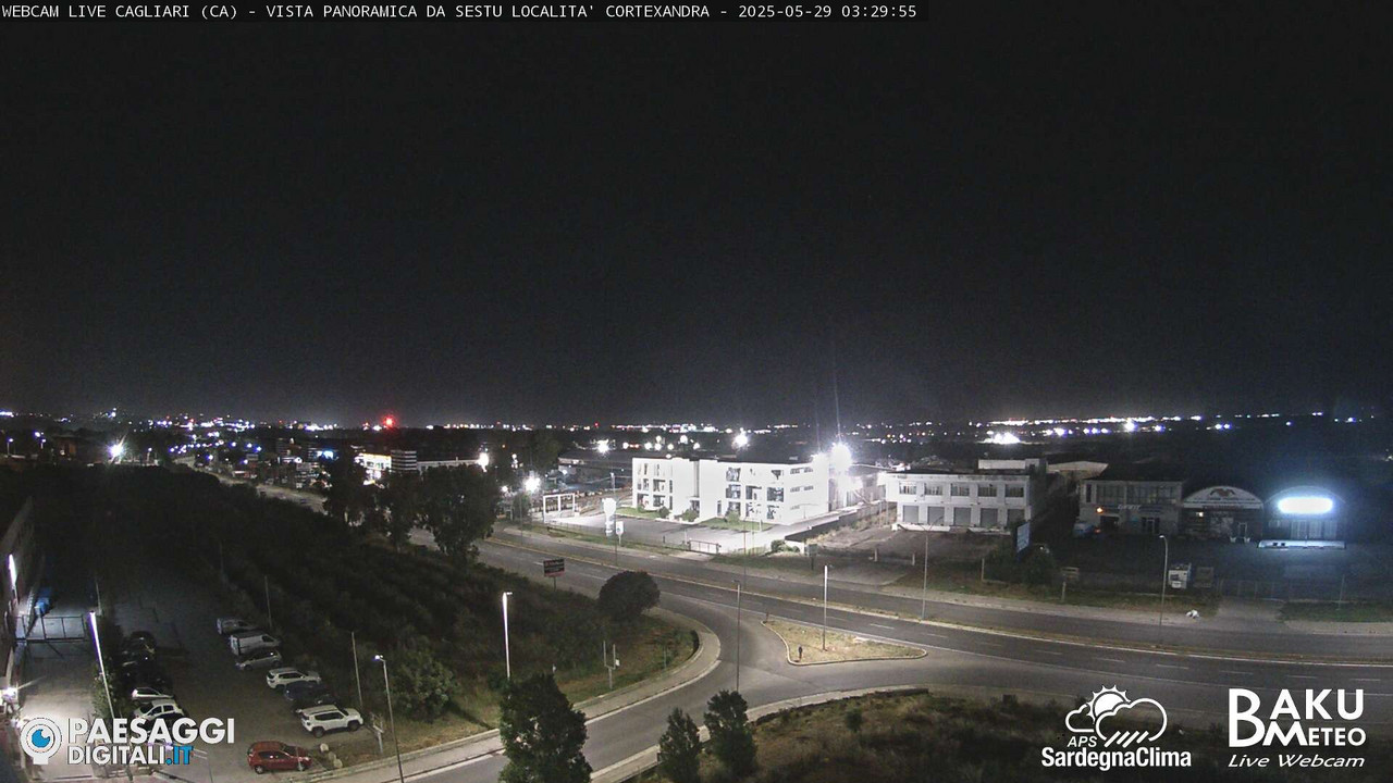 time-lapse frame, Sestu Cortexandra webcam