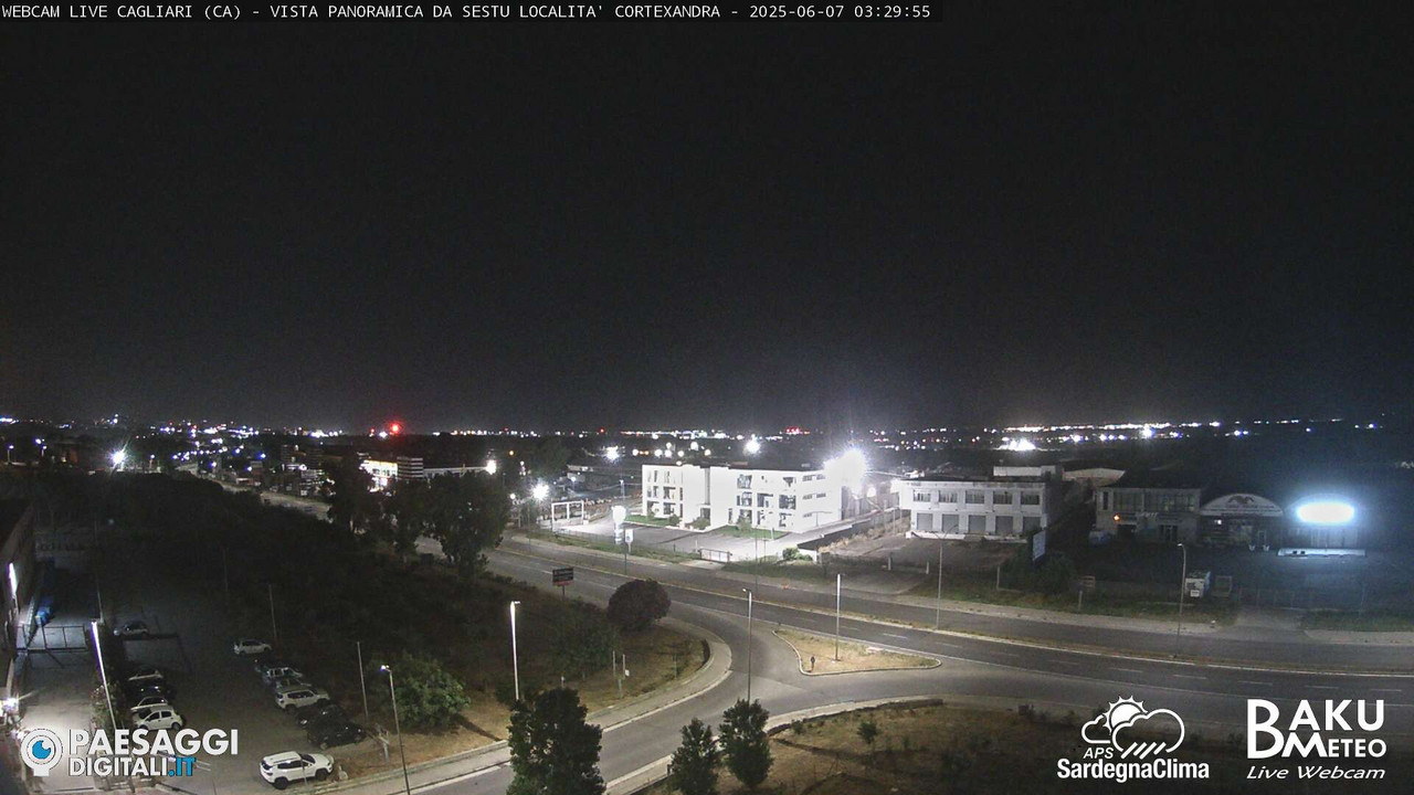 time-lapse frame, Sestu Cortexandra webcam
