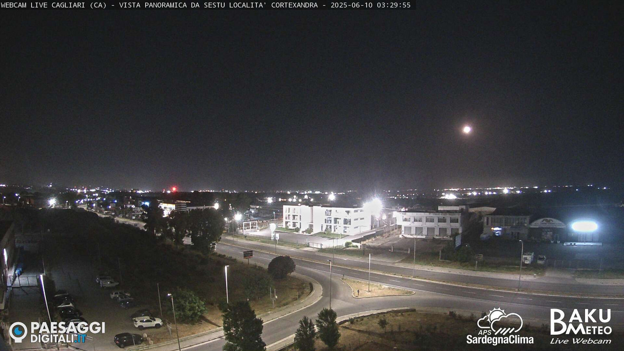 time-lapse frame, Sestu Cortexandra webcam