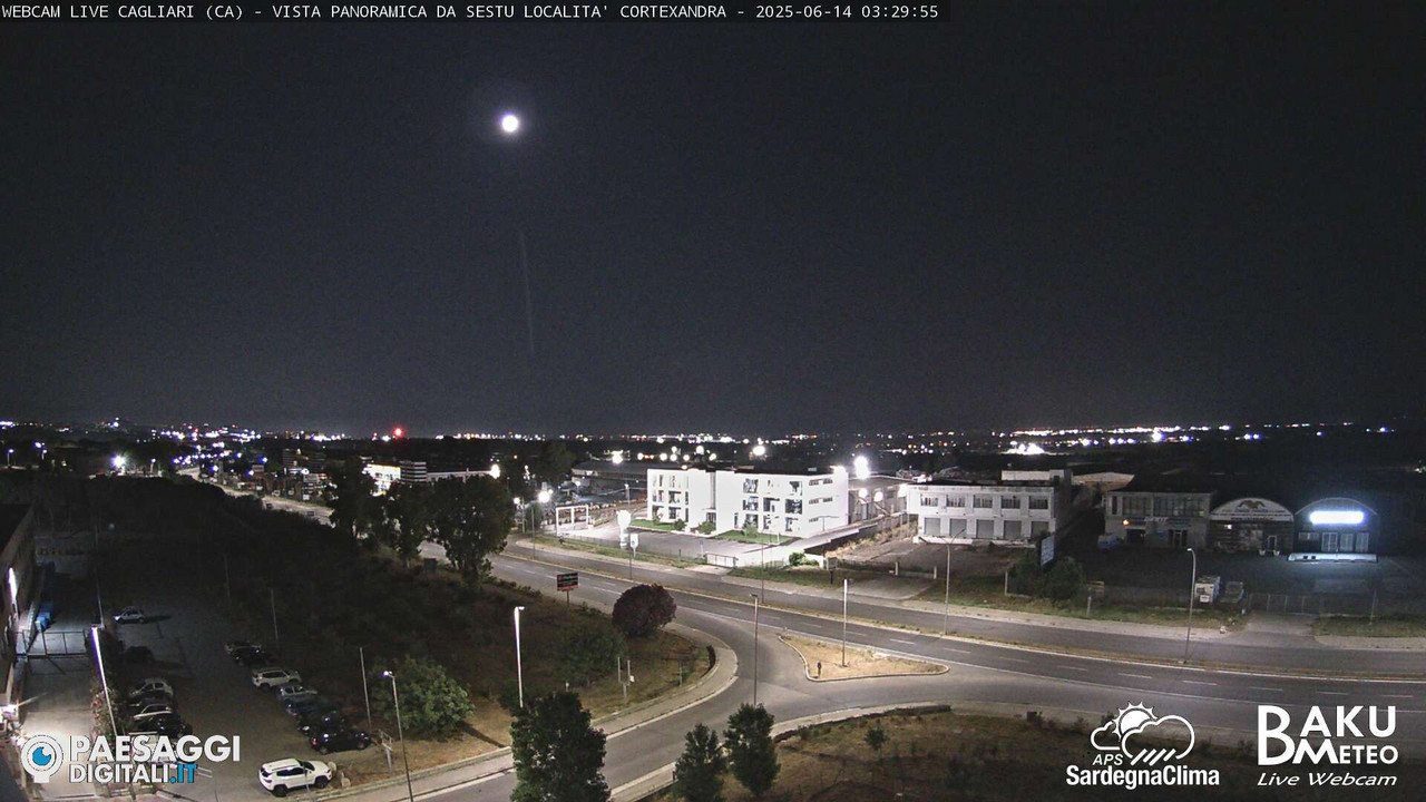 time-lapse frame, Sestu Cortexandra webcam