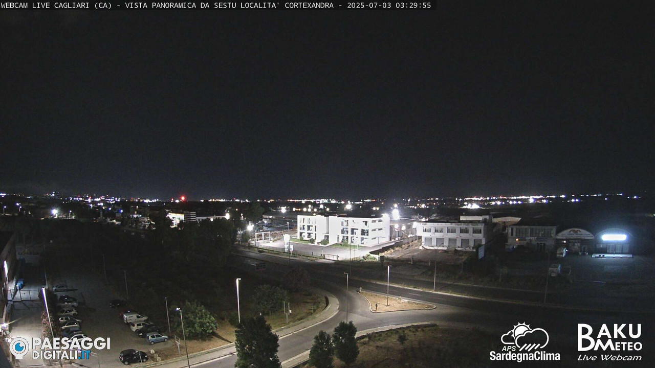time-lapse frame, Sestu Cortexandra webcam