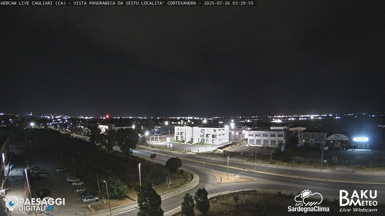 time-lapse frame, Sestu Cortexandra webcam