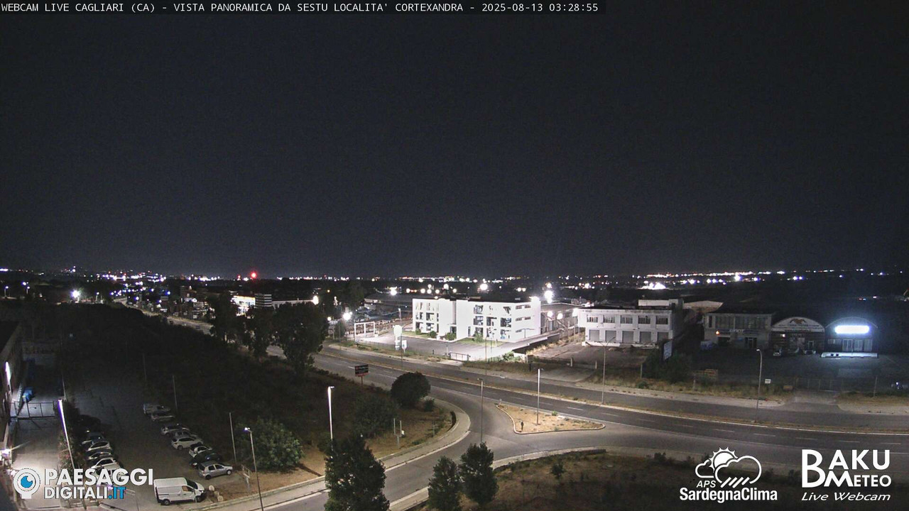 time-lapse frame, Sestu Cortexandra webcam