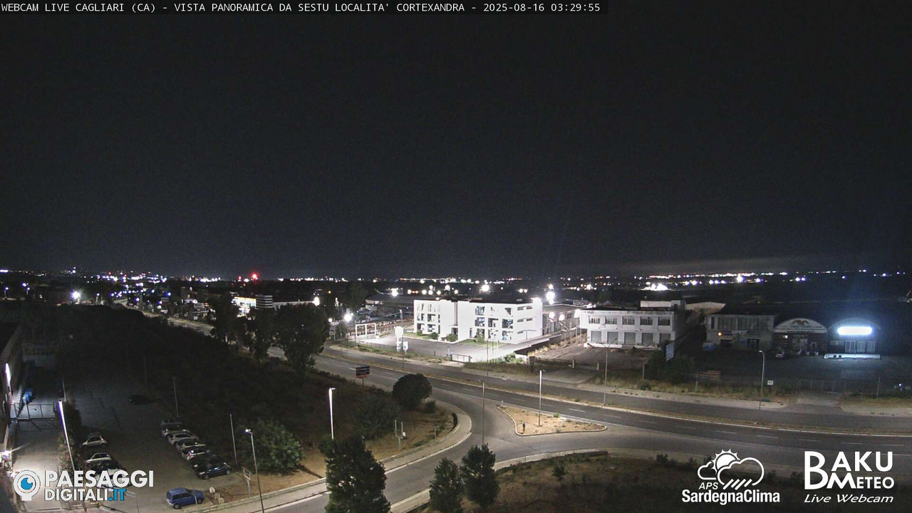 time-lapse frame, Sestu Cortexandra webcam