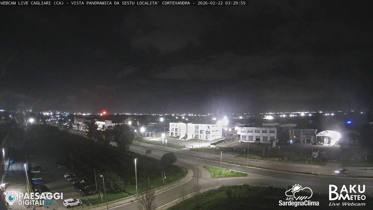 time-lapse frame, Sestu Cortexandra webcam