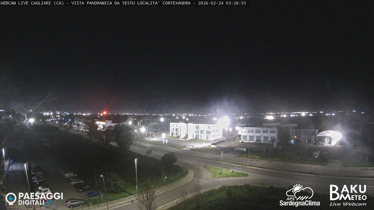 time-lapse frame, Sestu Cortexandra webcam