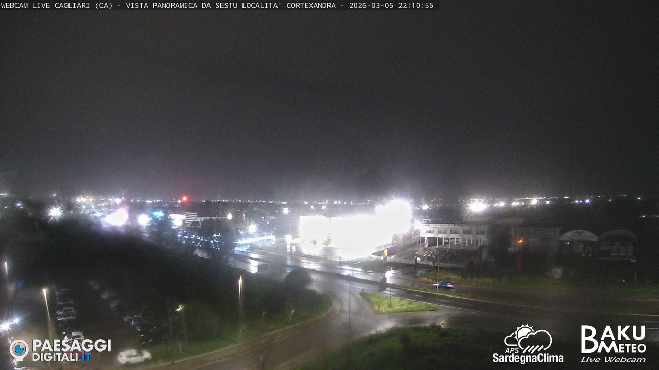 time-lapse frame, Sestu Cortexandra webcam