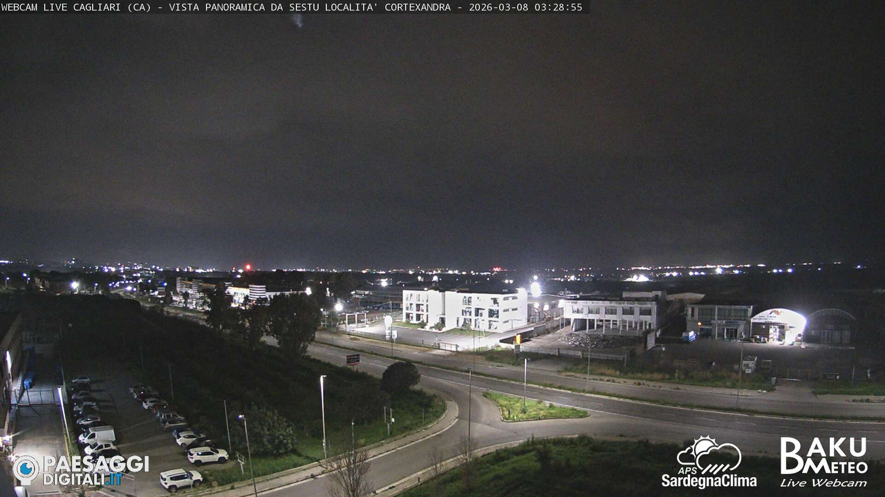 time-lapse frame, Sestu Cortexandra webcam