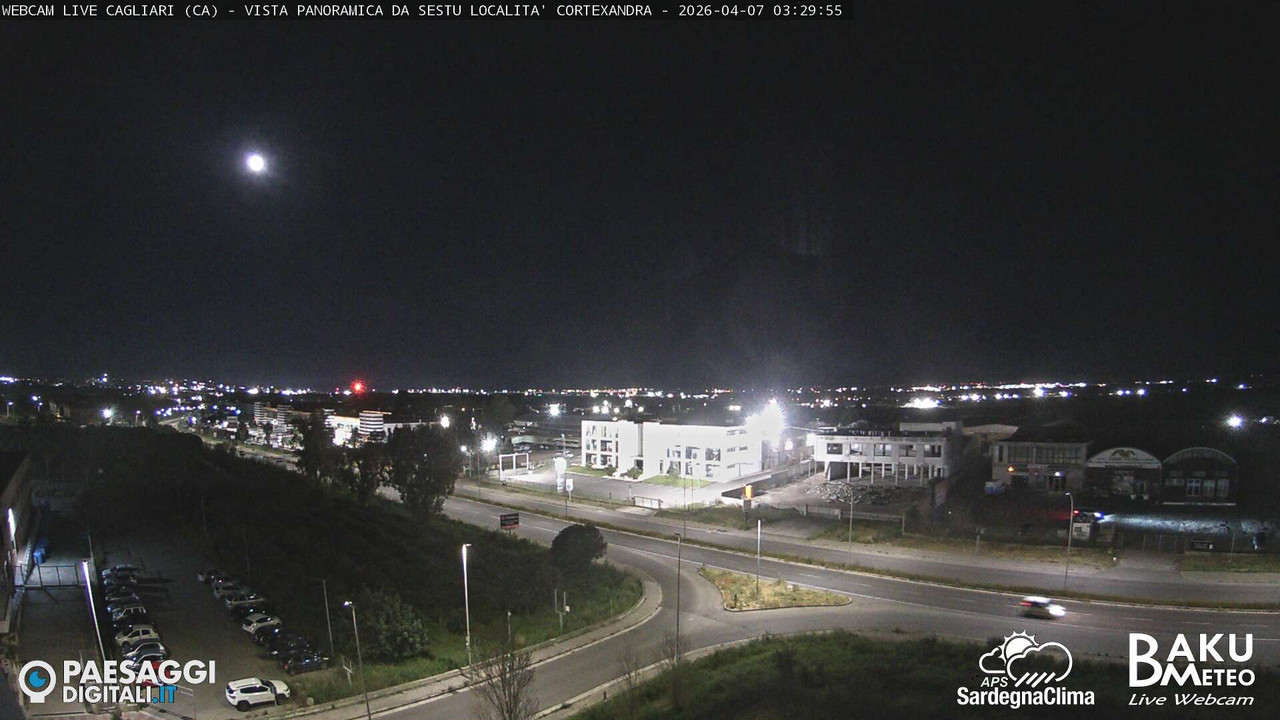 time-lapse frame, Sestu Cortexandra webcam