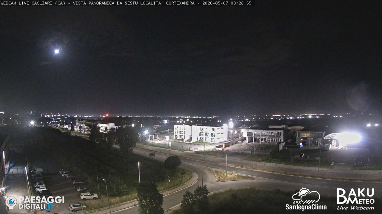 time-lapse frame, Sestu Cortexandra webcam